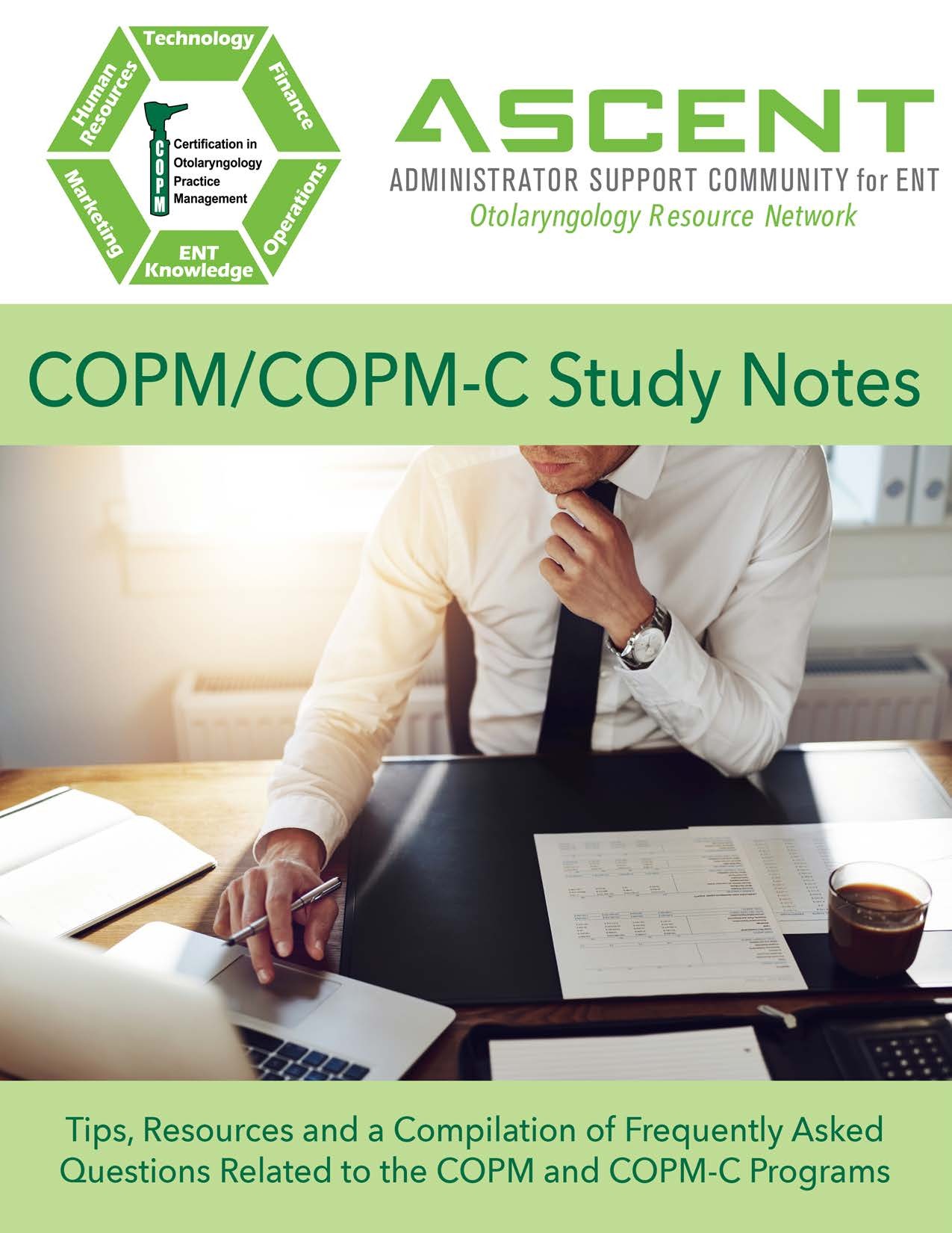 COPM/COPM-C Study Notes - Digital Copy